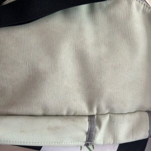 Nike Green Tote Bag with Smooth Fabric and Seam Details